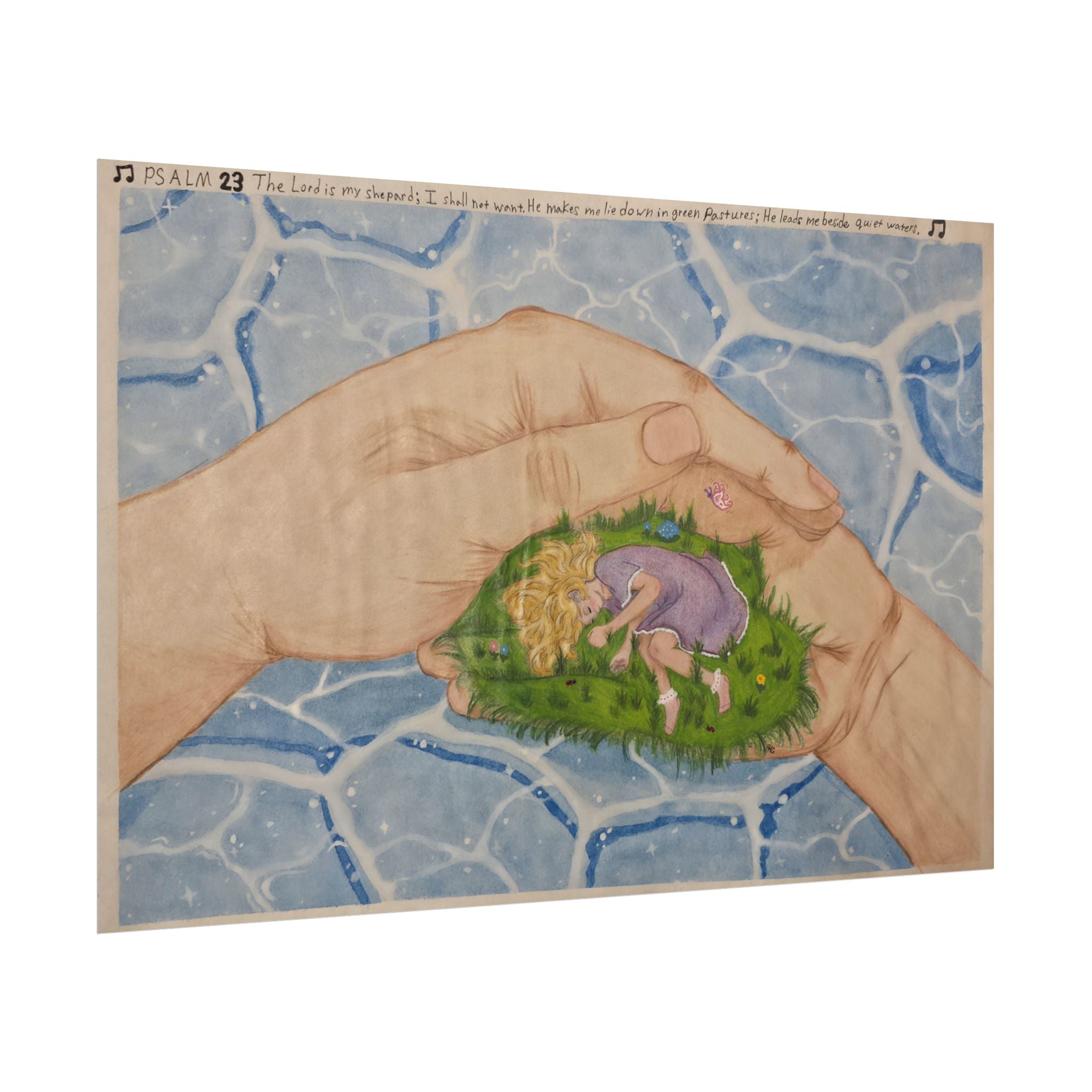 In The Father's Hands Poster