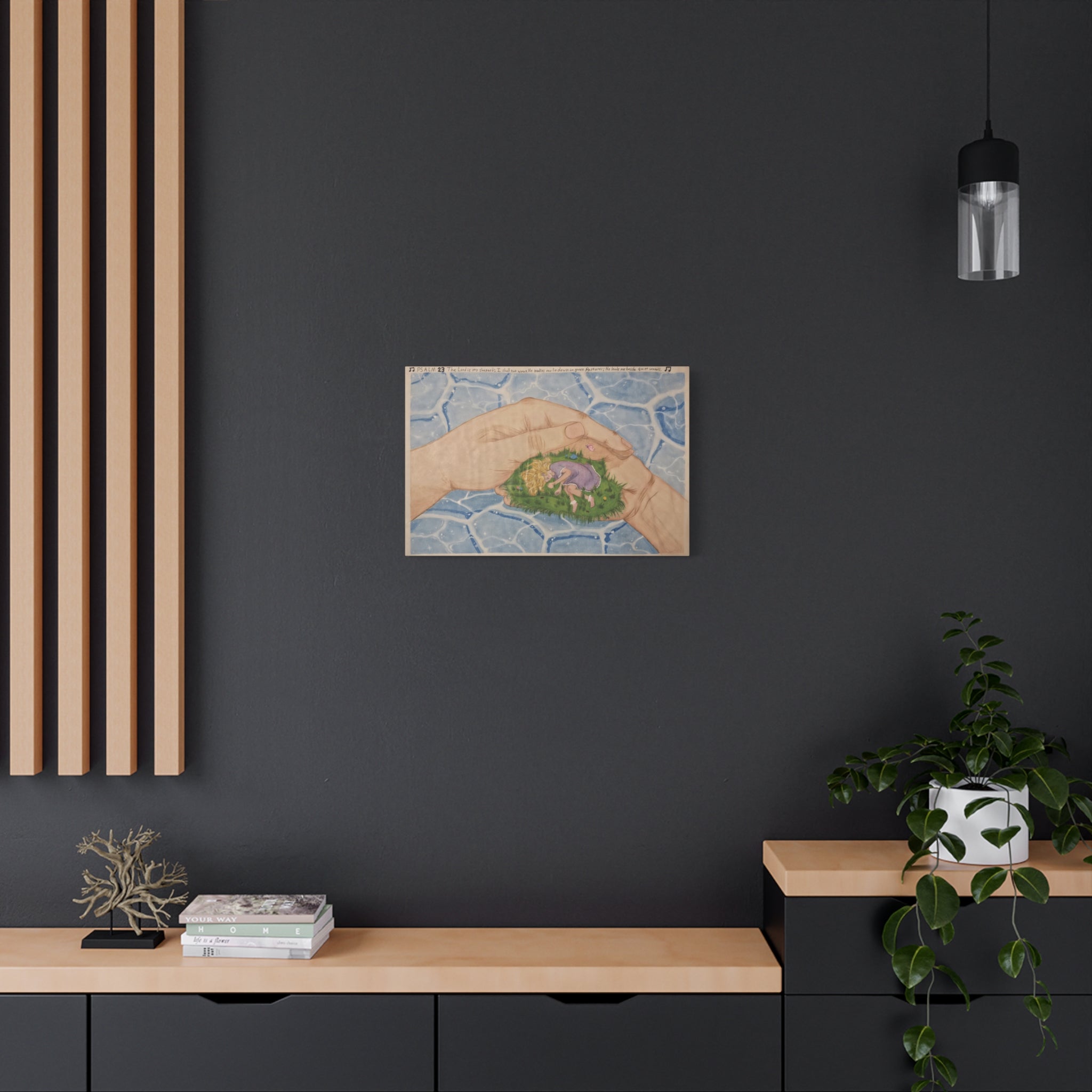 In The Father's Hands Canvas