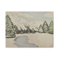 Snowy Mountains Canvas