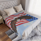 Freedom Incoming Minky Blanket