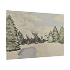 Snowy Mountains Poster