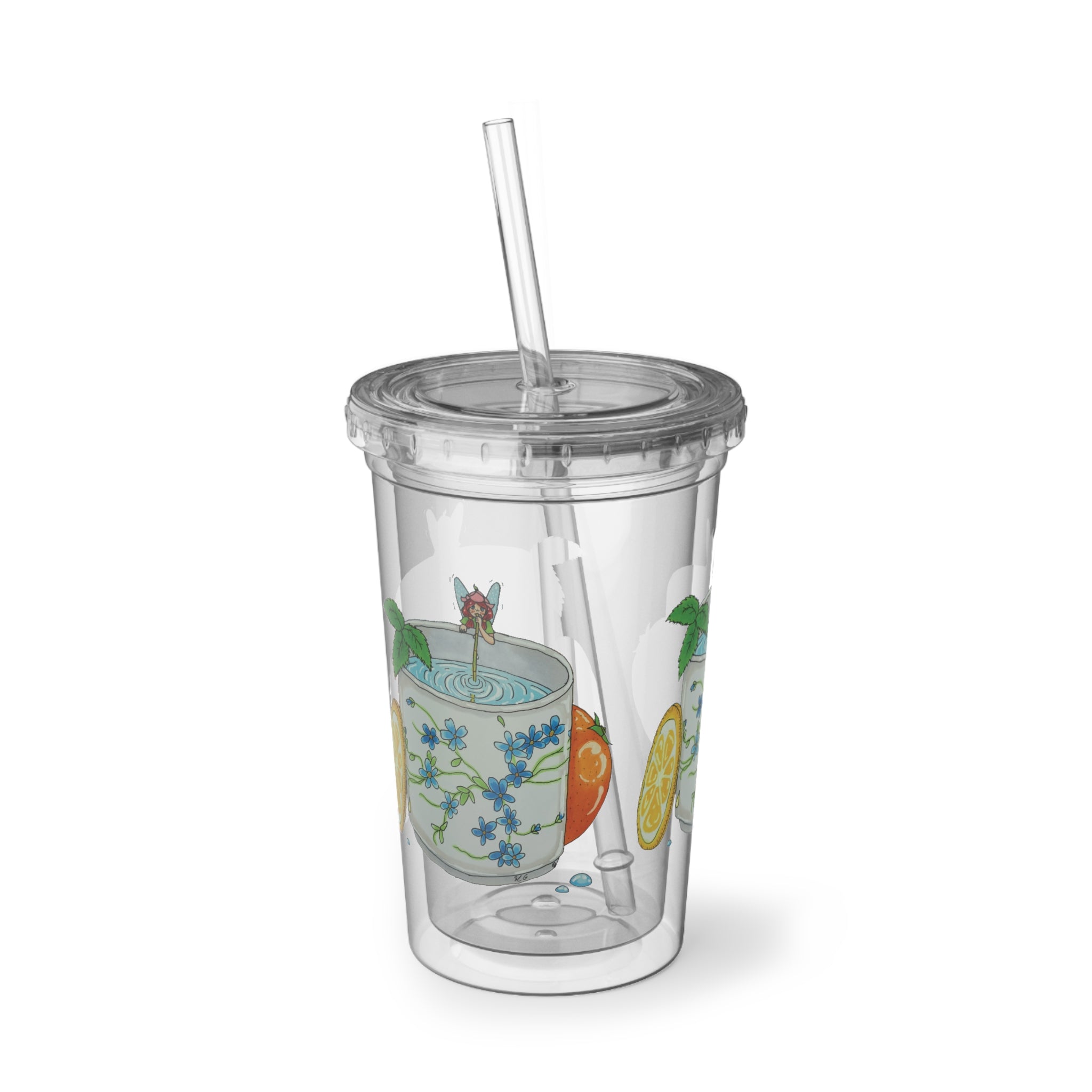 A Sneaky Sip Acrylic Cup