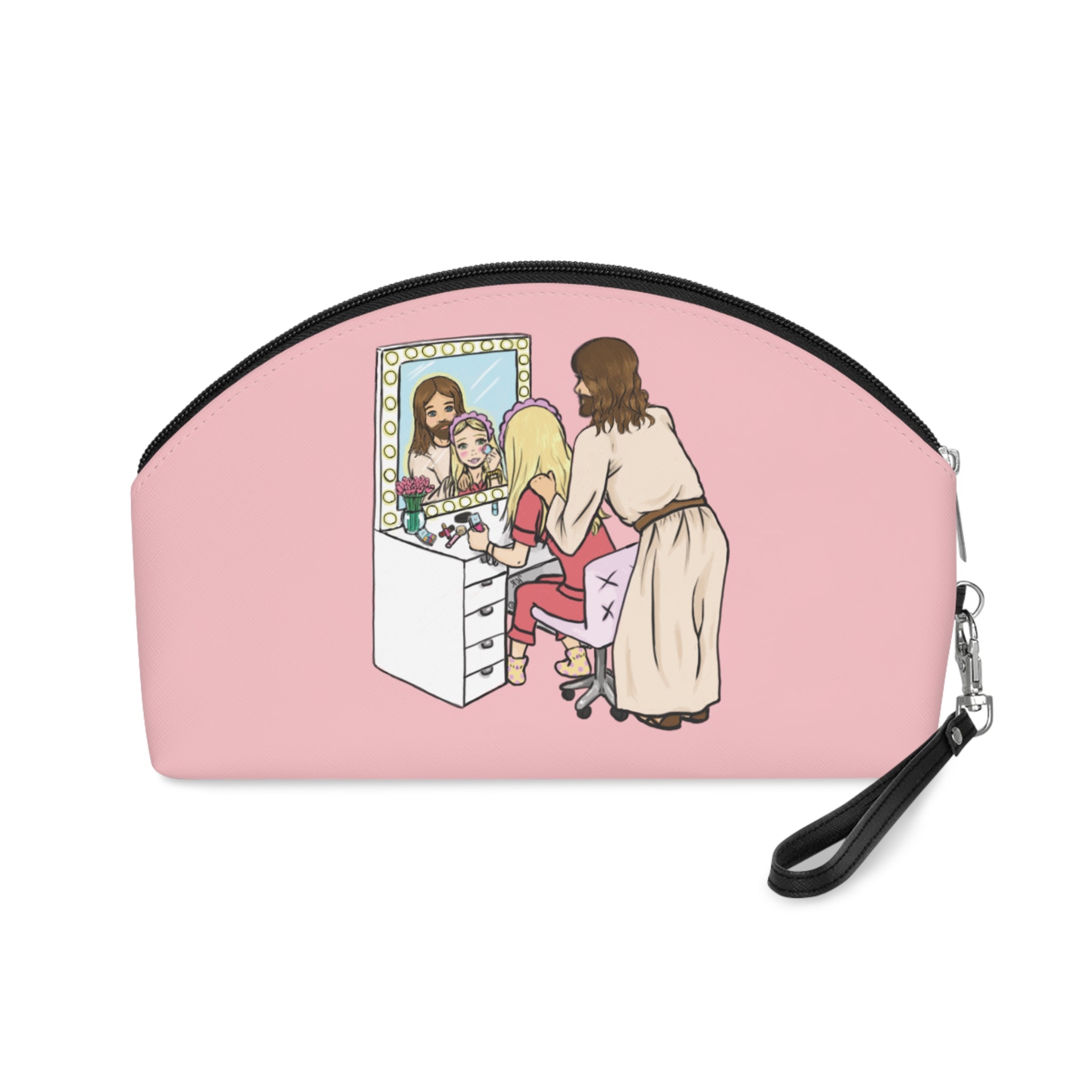 Getting Ready With Jesus Makeup Bag
