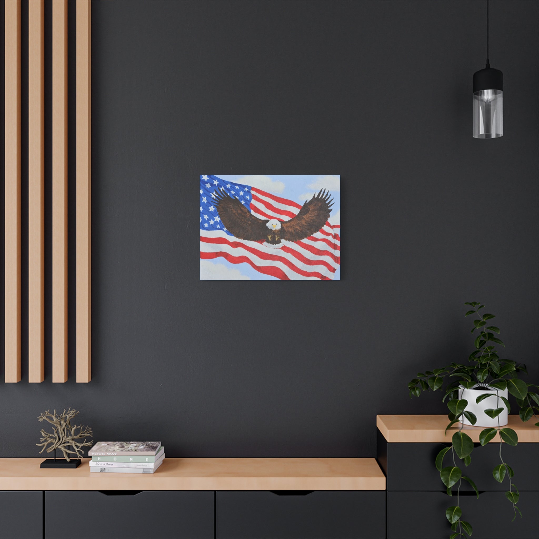 Freedom Incoming Canvas