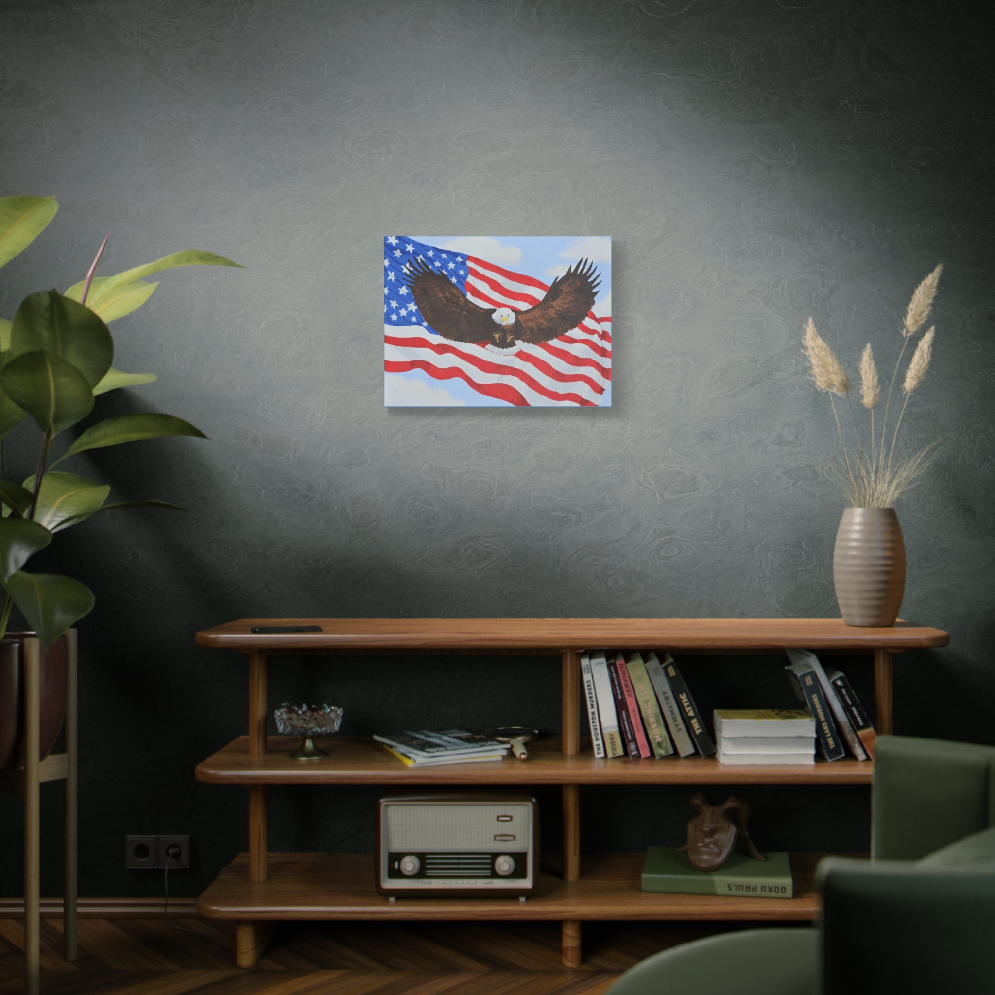 Freedom Incoming Canvas