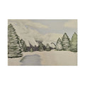 Snowy Mountains Poster