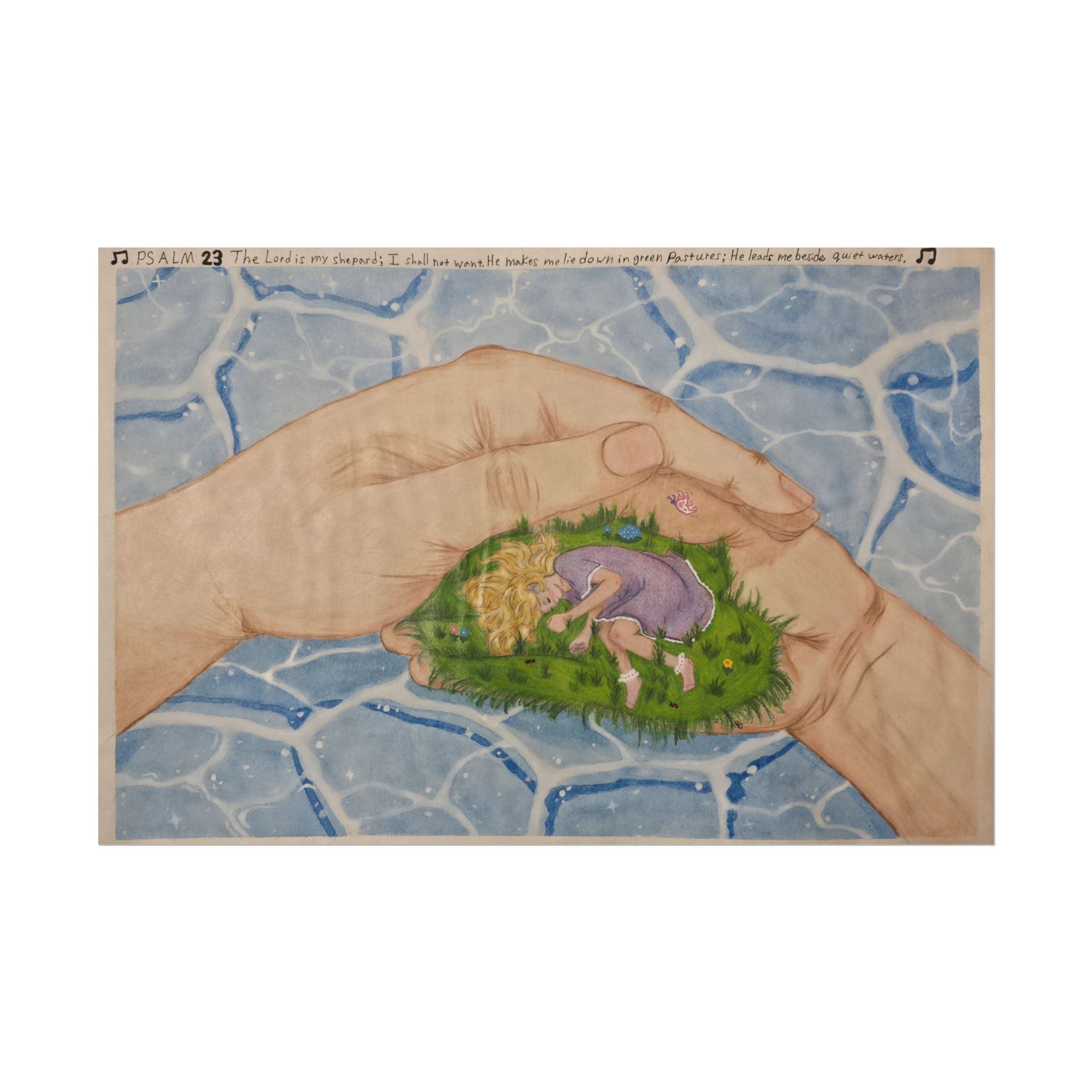 In The Father's Hands Poster