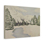 Snowy Mountains Canvas