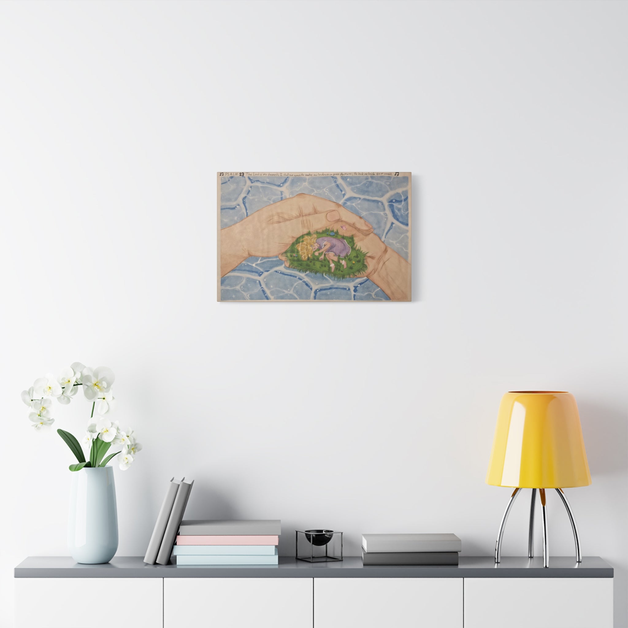 In The Father's Hands Canvas
