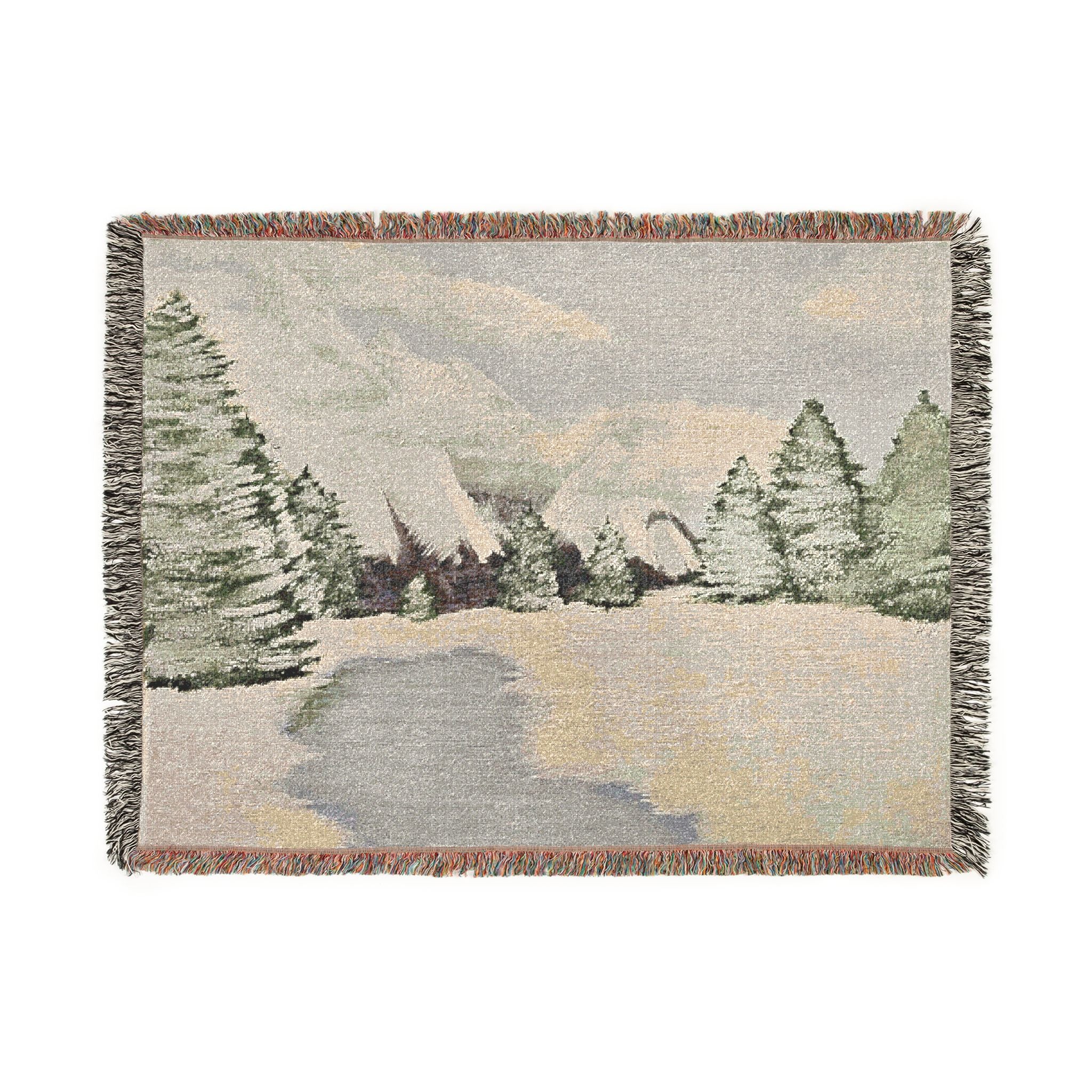 Snowy Mountains Blanket