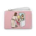 Getting Ready With Jesus Clutch Bag