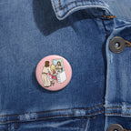Getting Ready With Jesus Button Pin