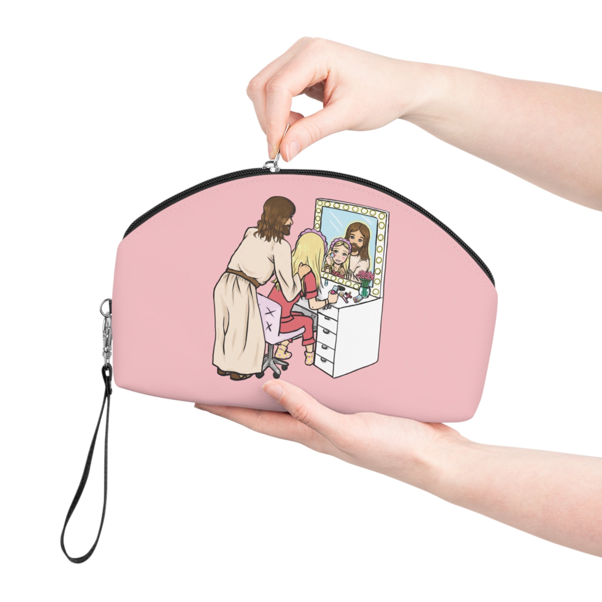 Getting Ready With Jesus Makeup Bag
