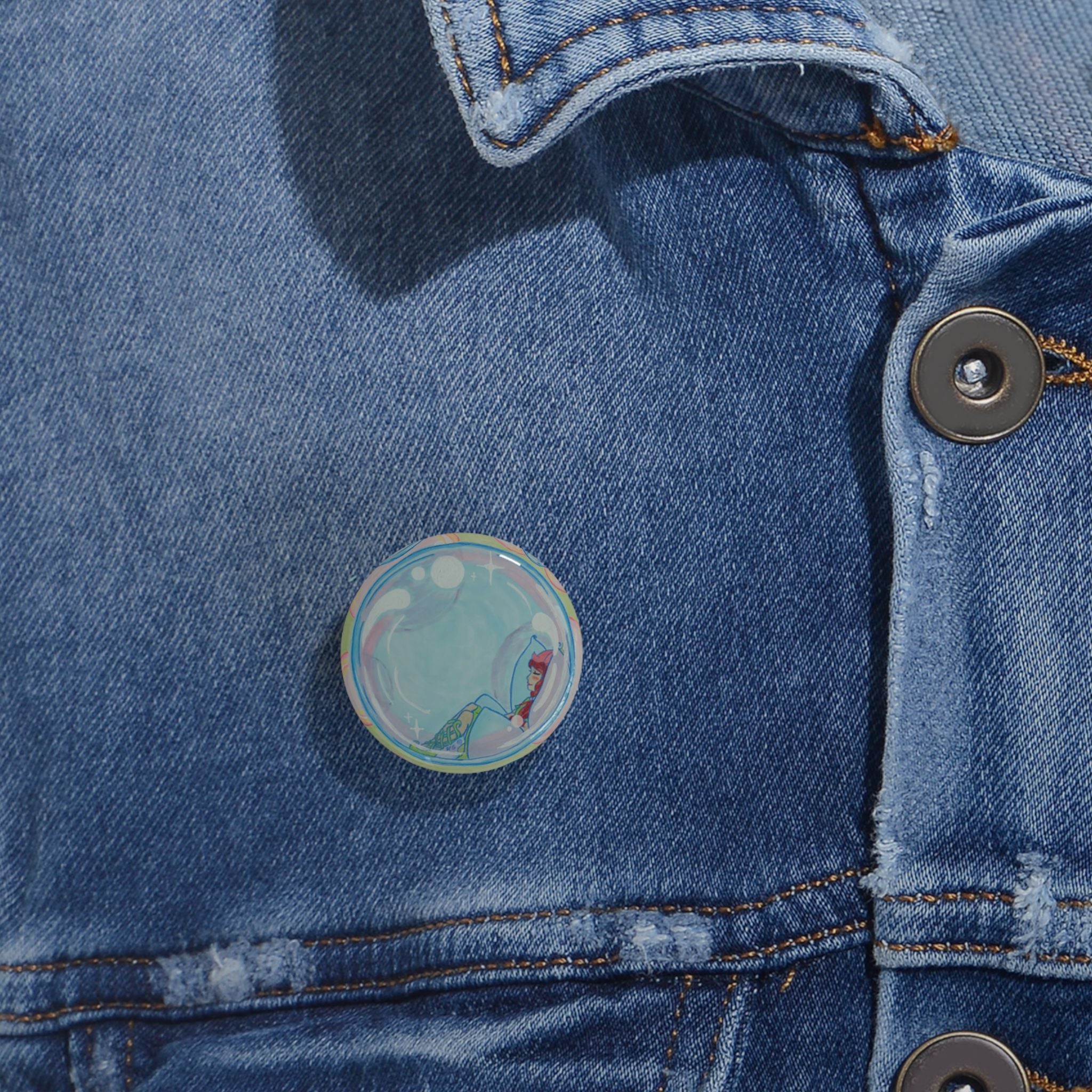 Bubbly Dreams Pin